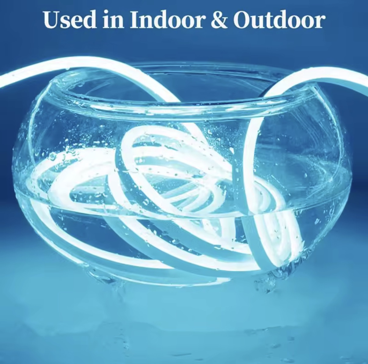 USB-Neon-LED-Lichtleiste 5V, Neon-Seil, Tupe-Gestensteuerung, Dimmerschalter, flexibel, IP68-Silikon, für Heim- und Außendekoration